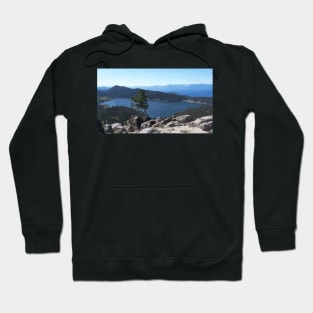 Lake Tahoe Rim Trail Painting Hoodie